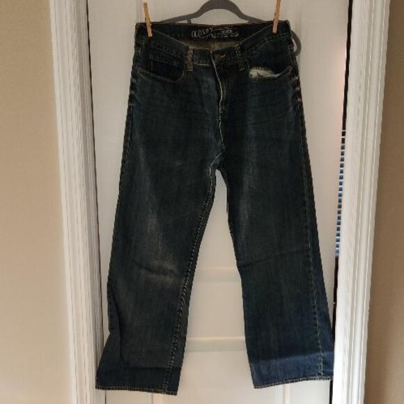 Old Navy Other - Mens Old Navy Jeans Dark Wash Loose fit 34x32